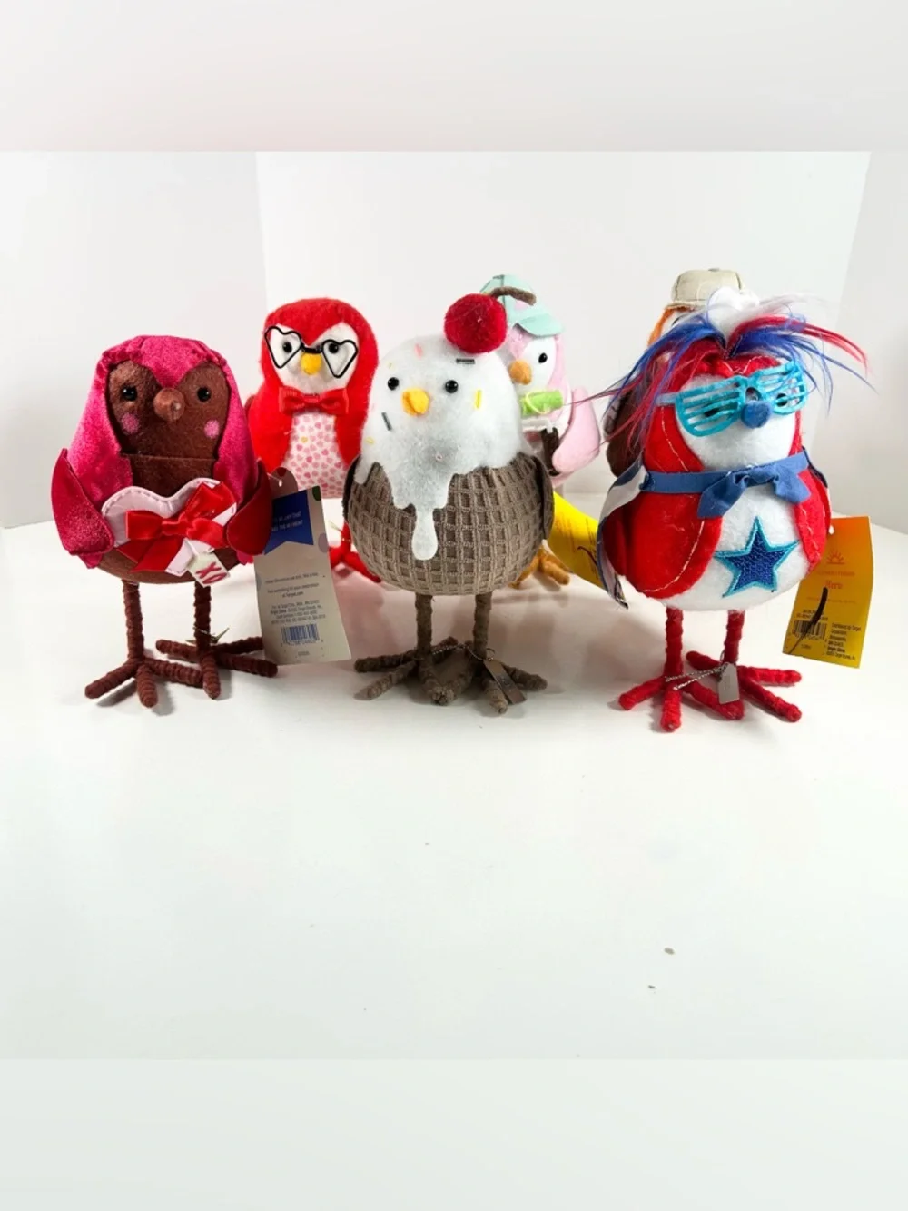 Target Birds Featherly Friends Mixed Lot of 6 Birds